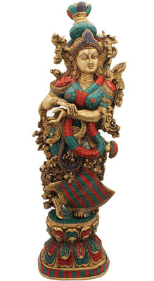 StatueStudio Radha Standing Stone Showpiece - 73.66 cm StatueStudio Radha Standing Stone Showpiece - 73.66 cm
