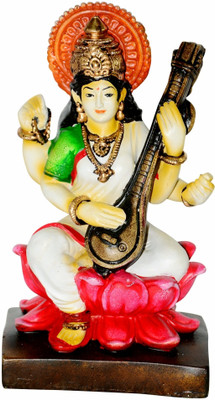 25% OFF on Prabhu Arts Saraswati Showpiece - 19 cm