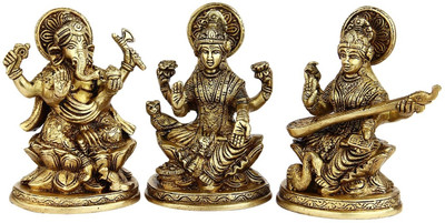 5% OFF on StatueStudio Laxmi Ganesha Saraswati Showpiece - 12.7 cm 5% OFF on StatueStudio Laxmi Ganesha Saraswati Showpiece - 12.7 cm