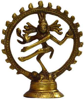 32% OFF on Shoppingatara God Shiva Natraj Brass Statue Showpiece - 10 cm 32% OFF on Shoppingatara God Shiva Natraj Brass Statue Showpiece - 10 cm