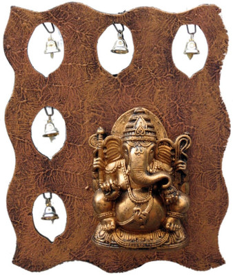 15% OFF on Krafthub Simple Ganesha With 5 Bells In Cutting Showpiece - 30 cm 15% OFF on Krafthub Simple Ganesha With 5 Bells In Cutting Showpiece - 30 cm