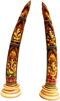 62% OFF on JaipurCrafts Elegant Ganesha Statues(Pack Of Two) Showpiece - 30 cm 62% OFF on JaipurCrafts Elegant Ganesha Statues(Pack Of Two) Showpiece - 30 cm