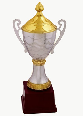ZappyCart Platinum Gold Cup 44.45 CM Showpiece - 45 cm ZappyCart Platinum Gold Cup 44.45 CM Showpiece - 45 cm