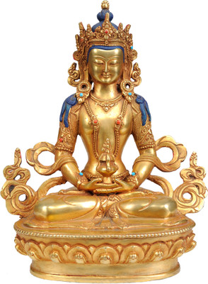 20% OFF on Exotic India Amitabha Buddha as Amitayus Showpiece - 21.59 cm 20% OFF on Exotic India Amitabha Buddha as Amitayus Showpiece - 21.59 cm