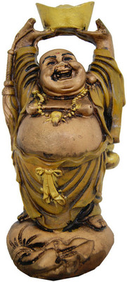 40% OFF on Divya Mantra Feng Shui Laughing Buddha with Ingot Showpiece - 18 cm 40% OFF on Divya Mantra Feng Shui Laughing Buddha with Ingot Showpiece - 18 cm