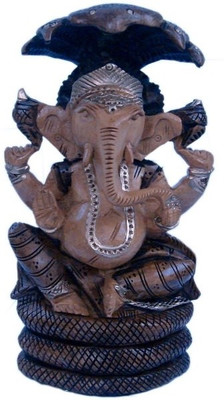 25% OFF on Sunshine Rajasthan Lord Ganesha Showpiece - 10 cm