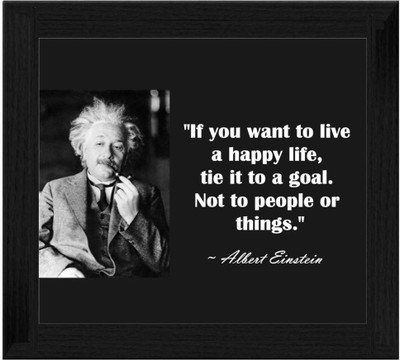 44% OFF on Ellicon B456 Famous Inspirational Quotes Showpiece - 19.5 cm