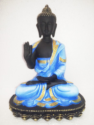55% OFF on Earth SITTING BUDDHA BLACK AND BLUE Showpiece - 26.67 cm 55% OFF on Earth SITTING BUDDHA BLACK AND BLUE Showpiece - 26.67 cm