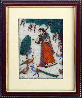 67% OFF on Aapno Rajasthan Ragini With Peacock Showpiece - 31 cm 67% OFF on Aapno Rajasthan Ragini With Peacock Showpiece - 31 cm