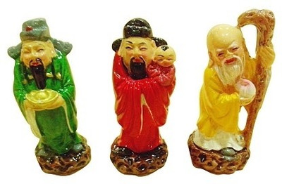 52% OFF on Anjalika Feng Shui Fuk Luk Sau Colorful Showpiece - 7 cm 52% OFF on Anjalika Feng Shui Fuk Luk Sau Colorful Showpiece - 7 cm