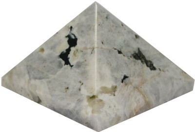 61% OFF on Divya Mantra Divya Metaphysical Crystal Chakra Pyramid in Rainbow Moon Stone Showpiece - 3.5 cm 61% OFF on Divya Mantra Divya Metaphysical Crystal Chakra Pyramid in Rainbow Moon Stone Showpiece - 3.5 cm