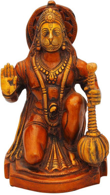 StatueStudio Hanuman Red Showpiece - 17.78 cm StatueStudio Hanuman Red Showpiece - 17.78 cm