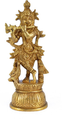 40% OFF on Lime Krishna Showpiece - 7 cm