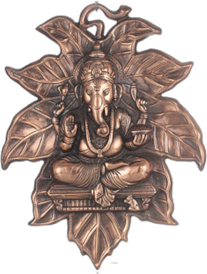 58% OFF on Apkamart Ganeshji Sitting on a Leaf 15 Inch Showpiece - 38 cm 58% OFF on Apkamart Ganeshji Sitting on a Leaf 15 Inch Showpiece - 38 cm