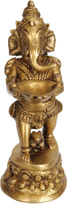 28% OFF on Exotic India Ganesha Lamp Showpiece - 13 cm 28% OFF on Exotic India Ganesha Lamp Showpiece - 13 cm