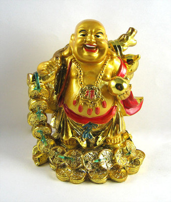 11% OFF on Eshoppee Vastu Feng Shui Laughing Buddha Happy Man For Wealth Showpiece - 13 cm 11% OFF on Eshoppee Vastu Feng Shui Laughing Buddha Happy Man For Wealth Showpiece - 13 cm