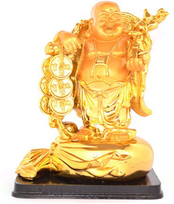 21% OFF on Kriti Creations Feng Shui All Symbol Laughing Buddha Showpiece - 9 cm 21% OFF on Kriti Creations Feng Shui All Symbol Laughing Buddha Showpiece - 9 cm