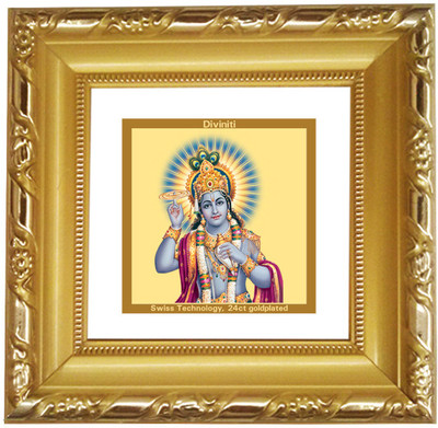 Diviniti Lord Vishnu Showpiece - 10 cm Diviniti Lord Vishnu Showpiece - 10 cm