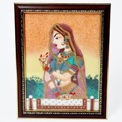 20% OFF on Shoppingatara Rajasthani Lady Portrait Wooden Jharokha Gift Showpiece - 10 cm 20% OFF on Shoppingatara Rajasthani Lady Portrait Wooden Jharokha Gift Showpiece - 10 cm