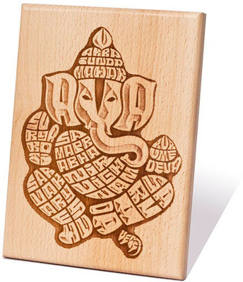 Engrave Ganesha Mantra Plaque Small Showpiece - 25 cm Engrave Ganesha Mantra Plaque Small Showpiece - 25 cm
