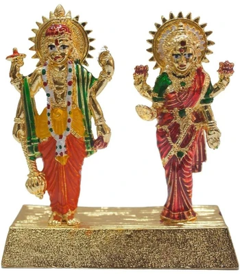66% OFF on Jyoti Laxmi Narayan White Metal Statue Showpiece - 9 cm 66% OFF on Jyoti Laxmi Narayan White Metal Statue Showpiece - 9 cm