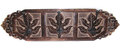 33% OFF on Pindia Beautiful Hand Carved Multiholder Wall Hanger Panel Showpiece - 12.7 cm 33% OFF on Pindia Beautiful Hand Carved Multiholder Wall Hanger Panel Showpiece - 12.7 cm