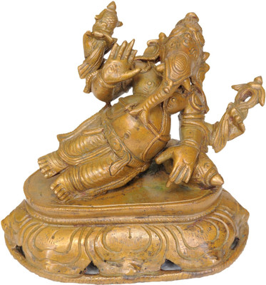 20% OFF on Exotic India Relaxing Ganesha Showpiece - 11.43 cm 20% OFF on Exotic India Relaxing Ganesha Showpiece - 11.43 cm