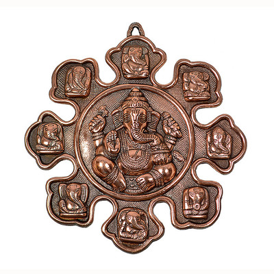 44% OFF on Craftter Craftter Naumukhi Ganesh Showpiece - 29.5 cm