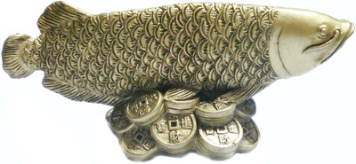 40% OFF on Anjalika Feng Shui Arowana On Bed Of Wealth Showpiece - 8 cm 40% OFF on Anjalika Feng Shui Arowana On Bed Of Wealth Showpiece - 8 cm