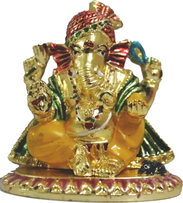 65% OFF on Jyoti Ganpati Sitting No. 10 White Metal Statue Showpiece - 6 cm 65% OFF on Jyoti Ganpati Sitting No. 10 White Metal Statue Showpiece - 6 cm