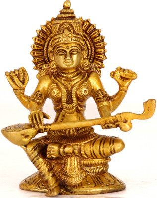 20% OFF on Exotic India Goddess Saraswati Showpiece - 11.43 cm 20% OFF on Exotic India Goddess Saraswati Showpiece - 11.43 cm