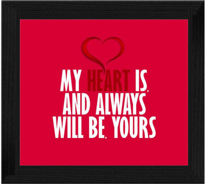 44% OFF on Ellicon B253 Love Quotes Showpiece - 19.5 cm