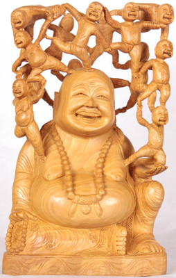 19% OFF on Exotic India Laughing Buddha Showpiece - 25.4 cm 19% OFF on Exotic India Laughing Buddha Showpiece - 25.4 cm