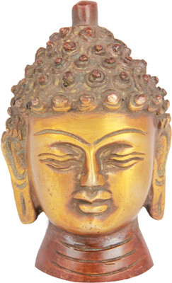 19% OFF on Adaa Brass - Lord Buddha Bust Showpiece - 7.62 cm