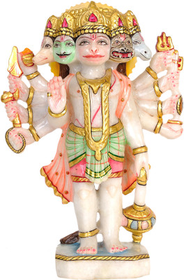 20% OFF on Exotic India Panchamukha Hanuman Showpiece - 29.21 cm 20% OFF on Exotic India Panchamukha Hanuman Showpiece - 29.21 cm
