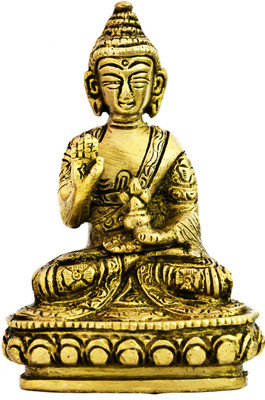 20% OFF on Exotic India Blessing Buddha Showpiece - 9 cm
