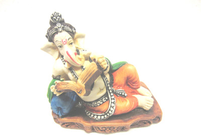 Earth Lord Ganesha Showpiece - 17.78 cm Earth Lord Ganesha Showpiece - 17.78 cm