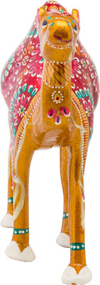 33% OFF on Prachin Metal Camel Standing 6 inch Showpiece - 17 cm