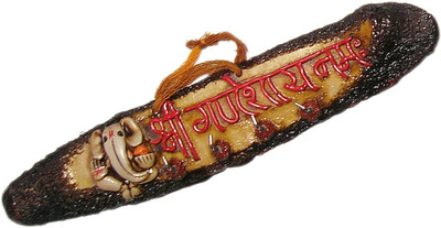 22% OFF on Megifting Shree Ganeshaya Namaha-Key Hanger Showpiece - 6 cm