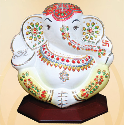 Diviniti Lord Ganesha Showpiece - 17.5 cm