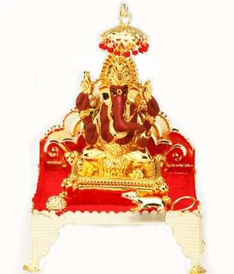 9% OFF on Ghasitaram Gifts Idols-LM TK 08 Chatri Showpiece - 4 cm