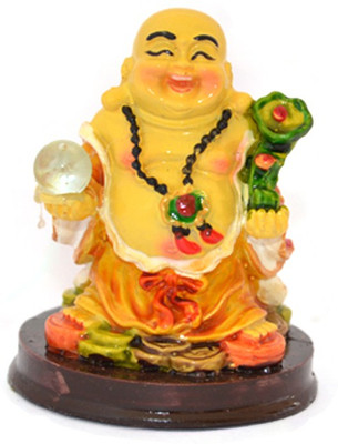 18% OFF on Kriti Creations Feng Shui Laughing Buddha Showpiece - 6 cm 18% OFF on Kriti Creations Feng Shui Laughing Buddha Showpiece - 6 cm