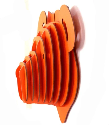 37% OFF on Panache Animal Head AH002-Orange2 Showpiece - 80 cm 37% OFF on Panache Animal Head AH002-Orange2 Showpiece - 80 cm