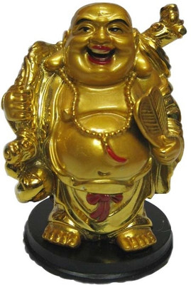 20% OFF on Eshoppee Vastu / Fang Shui / Laughing Buddha Happy Man for Wealth Showpiece - 12 cm 20% OFF on Eshoppee Vastu / Fang Shui / Laughing Buddha Happy Man for Wealth Showpiece - 12 cm