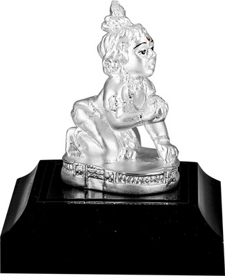 13% OFF on Krysaliis Bal Krishna Idol Showpiece - 4.5 cm Silver, Silver 13% OFF on Krysaliis Bal Krishna Idol Showpiece - 4.5 cm Silver, Silver