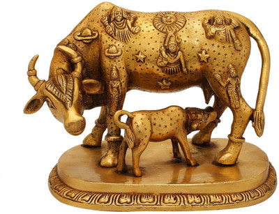 StatueStudio Cow N Calf Showpiece - 17.78 cm StatueStudio Cow N Calf Showpiece - 17.78 cm