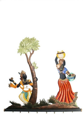 42% OFF on Amba Handicraft Radha Krishna Showpiece - 42 cm