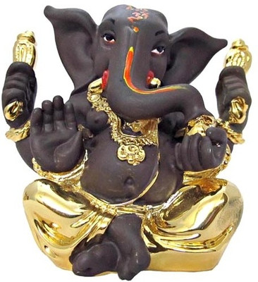 9% OFF on Ghasitaram Gifts Gold Ganesh Showpiece - 18 cm 9% OFF on Ghasitaram Gifts Gold Ganesh Showpiece - 18 cm