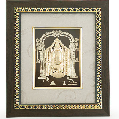 9% OFF on Ghasitaram Gifts Wall Hangings Balaji Pure Gold Frame Mini Showpiece - 15 cm 9% OFF on Ghasitaram Gifts Wall Hangings Balaji Pure Gold Frame Mini Showpiece - 15 cm