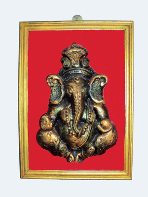 58% OFF on Hand Art Lord Ganesha Showpiece - 45 cm